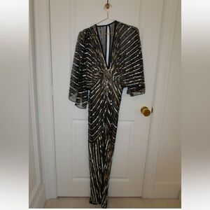 ASOS never worn beaded batwing dress